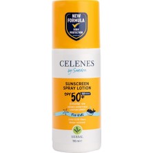 Delixa Celenes Spf 50+ Çocuk Güneş Koruyucu Losyon Sprey (150 Ml)