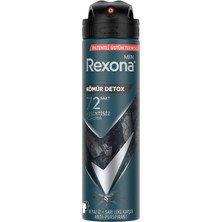 Hepta Collection Rexona Men Erkek Sprey Deodorant Kömür Detox 150 ml