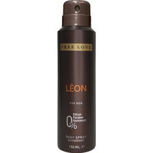 Hepta Collection Gelişim Kozmetik Free Love Leon Erkek Deodorant 150ML
