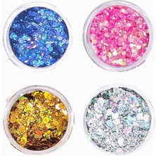 Delixa Rosevelt Altın Kendinden Yapışan Makyaj Simi Glitter PRA-7039371-5834