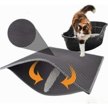 Hype Store Flip Lüx Kedi Tuvalet Önü Paspası, 60X45 cm