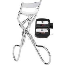 Hepta Collection Mta High-Tech Kirpik Kıvırıcı ve Çift Göz Kalemi Kalemtıraş Seti – 2 Adet Yedek Ped, Makyaj Aksesuar