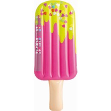 Delixa Intex 58766 - Popsicle Mat - Gerçekçi Baskı, Çok Renkli, 183 x 66 cm