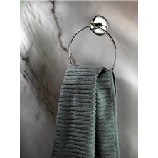 Hype Store Sas Haus Krom Kaplama Yuvarlak Halka Banyo -Mutfak Havlu Askılığı S-102