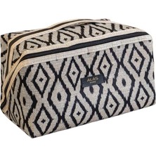 Hepta Collection Pazar Kapısı Bohe Makyaj Çantası Düzenleyici Seyahat Tipi Çanta Organizer