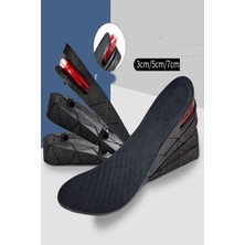 Özgürce 3-7cm Görünmez Boy Uzatma Ayakkabı Tabanlık Topuk Ekleme Pedleri