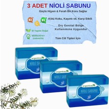 Hepta Collection Doğal Nioli Sabunu 140 gr x 3 Adet Tüm Cilt Tipleri Için Kötü Koku ve Kaşıntı Karşıtı Nioli Yağı Sab