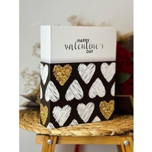 Delixa Rabsev Fotoğraf Albümü 10X15CM 200 Lük Renkli Valentine's Desenli Anı Albümü