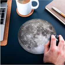 Hepta Collection Dolunay Tasarımlı Hediye Mousepad - Mouse Pad - Fare Altlığı