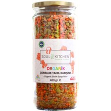 Delixa Soul Kitchen Organik Çorbalık Tahıl Karışımı Cam 400GR