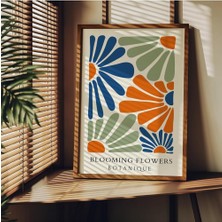 Delixa Fark Tanıtım Flower Gallery Çerçevesiz Poster, Modern Dekoratif Çerçevesiz Poster, Tablo, Flower, 40