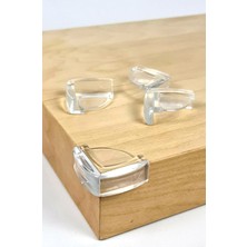 Hepta Collection Silikon Masa Bebek Köşe Kenar Koruyucu Bant Çocuklar Için Sehpa Sivri Keskin Köşeden Güvenlik Emniye