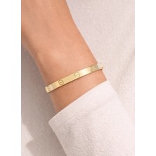 Kızılay Kuyumcusu 22 Ayar Altın Çivi Modeli Kelepçe Bilezik 12.29 gr KLP2307