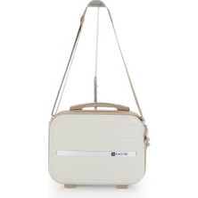 Delixa Mçs Abs Makyaj Çantası V366-M Kemik/şampanya