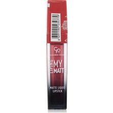 Delixa Golden Rose gr Lıpıng My Matte No:09 1 Paket (1 x 5 Ml)