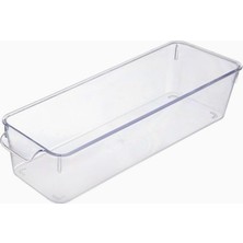 Hepta Collection 1 Adet Kırılmaz Şefaf Akrilik Buzdolabı ve Mutfaklar Için, Içeçek ve Gıda Düzenleyici Organizer, Buz