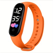 Normadia Renkli Tasarımlı Silikon Kadın Saati, Canlı Gece Işıklı, Şık ve Pratik