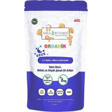 Hepta Collection Soul Kitchen Organik Bebek Gece Maması Tahıl Bazlı B1 Vitaminli Ek Gıda 3 Tahıl Unlu Karışım 250GR