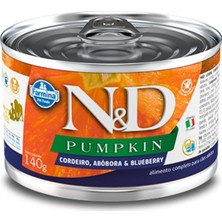 Hepta Collection N&d Pumpkin Konserve Kuzu & Yabanmersini Mini