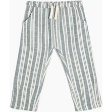 Hepta Collection Keten Pantolon Beli Bağlamalı Cepli