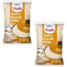 Yayla Trakya Pilavlık Pirinç 2 kg X2