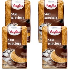 Yayla Sarı Mercimek 1 kg X4