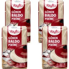 Yayla Gönen Baldo Pirinç 1 kg X4