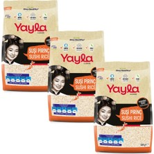 Yayla Gurme Sushi Pirinç 500 gr X3
