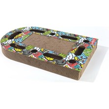 Hepta Collection M-Pets Style Freestyle Karton Tırmalama Mix Color