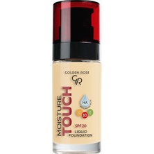 Delixa Golden Rose Touch Liquid Foundation SPF20 No: 102 Nemlendirici Etkili Fondöten