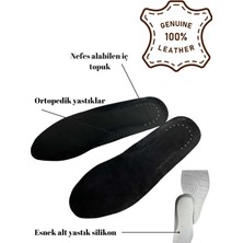Özgürce Konforlu Hakiki Deri Ter Emici ve Koku Önleyici Ortopedik Tabanlık