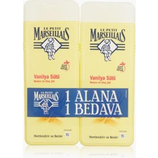 Delixa Le Petit Marseillais Vanilya Sütü Duş Jeli (2 x 400 Ml)