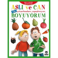 Marsık Kitap Meyveler-Sebzeler-Aslı Ve Can İle Çıkartmaları Yap