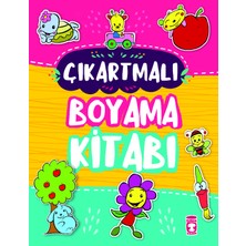 Timaş Çocuk ÇIKARTMALI BOYAMA KİTABI