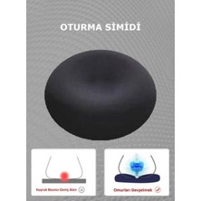 Özgürce Konforlu 43X43CM Ortopedik Oturma Minderi, Rahat ve Destekleyici Kullanım