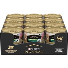 Hepta Collection Purina Pro Plan Sterilised Somonlu ve Ton Balıklı Konserve Yaş Kedi Maması, 85 Gram, 24 Adet