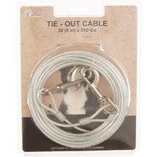 Hepta Collection Bahçe Bağlama Çelik Halatı 3 Mm*9 Metre 35 kg