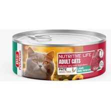 Hepta Collection Bio Petactive Nutritive Life Konserve Kuzu Etli Yaş Kedi Maması (24 x 80 Gr)