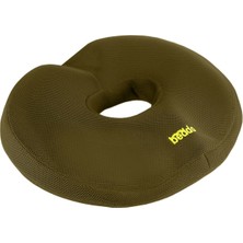 Özgürce Haki Yeşil Ortopedik Oturma Pedi, Rahat ve Destekleyici Tasarım