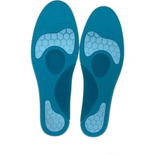 Özgürce Konforlu Tam Ortopedik Silikon Tabanlık, Topuk Dikeni ve Düz Taban Için