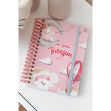 Hepta Collection Le Color Bebek Anı ve Anne Hamile Günlüğü Albüm Defter Kız