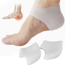 Özgürce Esnek Diken Çorabı Topuk Gömleği Ayak Koruyucu Silikon Tabanlık