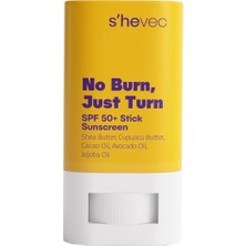 Hepta Collection She Vec No Burn, Just Turn - Spf 50+ Stick Güneş Kremi