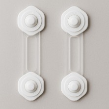 Hepta Collection Vios Store Dolap Çekmece Çocuk Kilidi 2’li Set - Bebek Güvenlik Ürünü, Kolay Montaj, Çok Amaçlı Kull