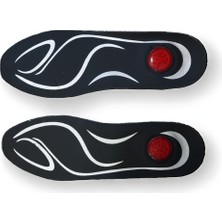 Özgürce Air Confort Fusped Topuk Dikeni Jel Takviyeli Ortopedik Deri Taban Çift