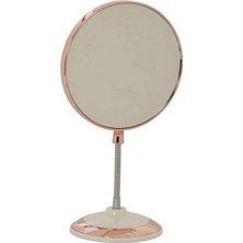 Hepta Collection 3x Büyüteçli Çift Taraflı Masaüstü Makyaj ve Tıraş Aynası - Profesyonel Yuvarlak Ayna