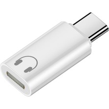 Hype Store Usb-C - 8pin (Lightning) Kulaklık Adaptörü | Hi-Fi Ses Kalitesi | Mikrofon ve Kumanda Destekli Otglv