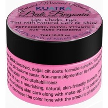 Delixa Kuatra Pink Begonia Doğal Içerikli Nemlendirici - Antioksidan Işıltı Veren Balm (Ruj - Allık - Göz F