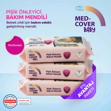 Med-Cover Baby Pişik Önleyici Bakım Mendili 50X3LÜ Avantaj Paketi