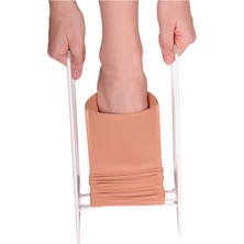 Özgürce Pratik Metal Çorap Giyme Aparatı, Kolay ve Hızlı Kullanım